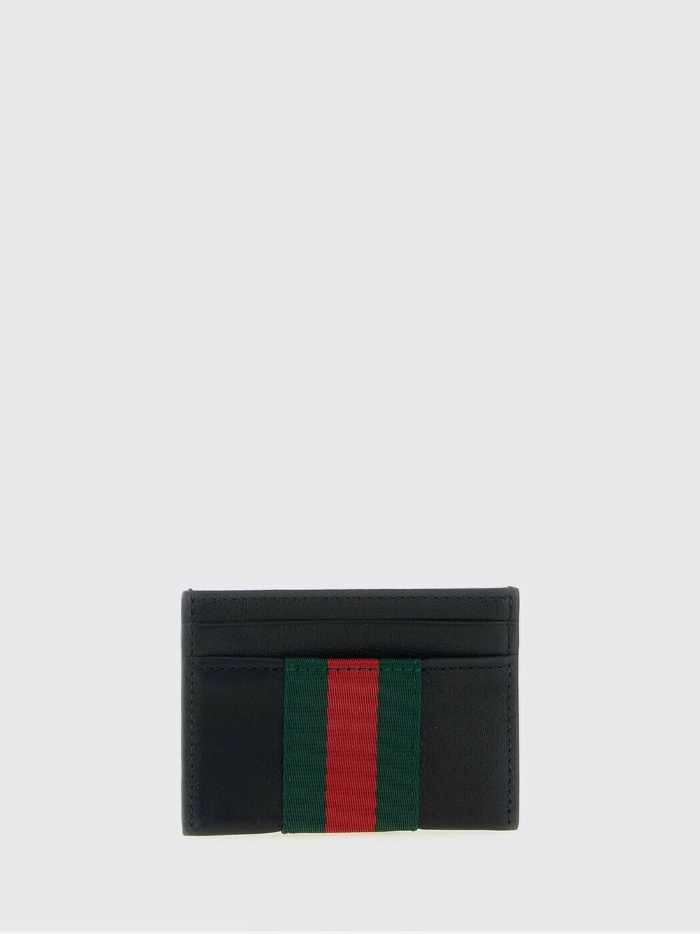 Gucci Card Holder Wallet Leather Black